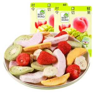 High Quality Pure Natural Freeze Dried Mixed Fruit Crisps VF Fruit Snacks Vacuum Pack Factory Direct Sales
