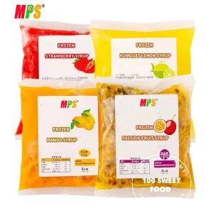 High Quality Strawberry Lemon and in Many Flavours Oem Frozen Fruit Slush Fruit Juice Slush Syrup Concentrate Syrup