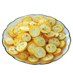 High Quality Wellness Chinese Fruit Tea Freeze dried Kumquat Slices Fruit Slice Factory Direct Sale in Stock for Drinking