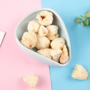 High Quality Whole Sale Healthy Dried Fruit Lychee FD Freeze Dried Litchi FD Food 100% Pure Natural