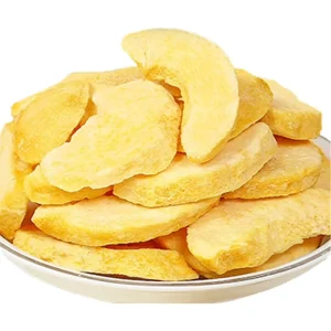 Hot Selling Organic FD Peach Snacks Freeze Dried Sweet Yellow Cantaloupe in Bulk Sliced Preserved Fruits