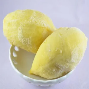 IQF Frozen Durian Flesh High Grade Tropical Fruit Bulk for Bakery & Dessert Production