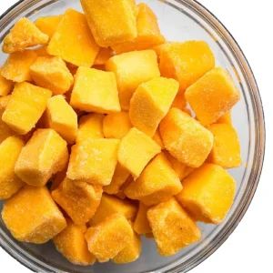 IQF Frozen Mango Dice Premium Quality Frozen Fruit Mango Dices 10x10mm BRC HACCP Certified Bulk Frozen Mango Chunks for Smoothie