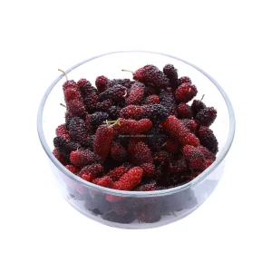 IQF Frozen Mulberry Whole Grade A Morus Alba From China BRC & HACCP Certified Bulk Fruit for Smoothies & Jam