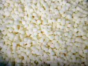 IQF Frozen Pear Diced and Slices Natural Fruit Cubes Pear Diced for Bakery Smoothie Bulk