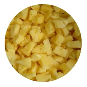 IQF Frozen Pineapple Tidbit in Bulk Water-Preserved Fruit for Importers and Suppliers