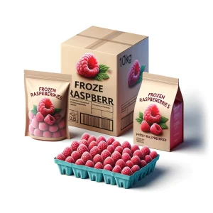 IQF Frozen Raspberry Whole Fruits Bulk Packaging Freshly Picked and Frozen at Peak Ripeness