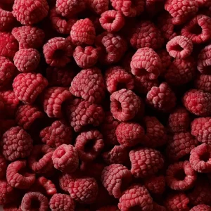 IQF Frozen Raspberry Whole Oval Shape Sweet Red Frozen Raspberries Bulk Factory Price Frozen Fruit for Bakery BRC