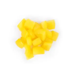 IQF Premium Quality Frozen Yellow Pepper Dice Blanched Cube Shaped Vegetables