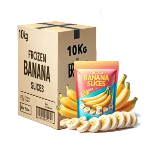 IQF Whole Frozen Bananas High Quality Sweet Sliced Bulk Carton Packaging Water Preserved Fruit