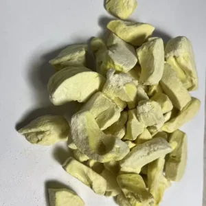 ISO Certified FD Process 100% Original Durian Freeze Dried Fruits Sweet Sliced Bulk Packaging