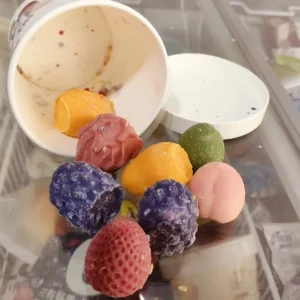 Icedelight Various Mini Fruit Shaped Ice Creams Pops 144g*12 Pack Exotic Snacks 12 Months Shelf Life