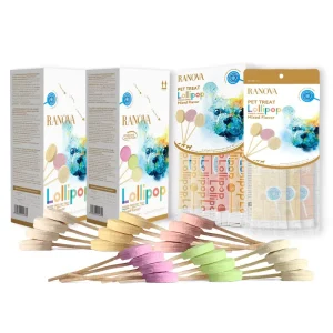 In Stock OEM Freeze Dried Dog Treats Lollipop Quality Chicken Flavor Eco Friendly Custom Training Treats For Dog Puppy