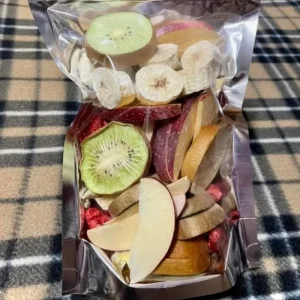 Individual Pack Vending Green Kiwi Apple Slice Strawberry Banana Mixed Freeze Dried Fruit Snack