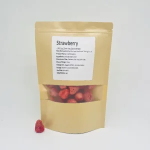 Individually Packaged Freeze Dried Strawberries Whole Strawberries Ready to Eat Large Bags Of Snack