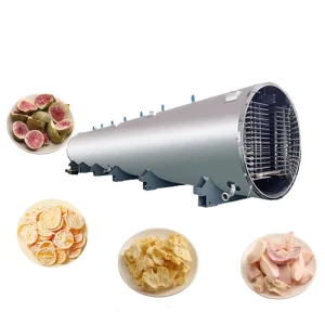 Industrial Electric Heating Lyophilizer Freeze Dryer with Gear for Food Processing and Drying Honey Milk Liquid Products