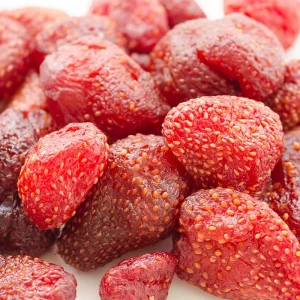Industrial Glace Strawberry Whole Fruit Low Sugar Preserved Confectionery