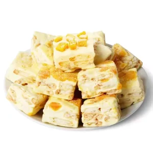Internet Celebrity Fresh Fruits Flavor Desserts Snowflake Crisp Snacks Ready to Eat in Small Bag Packaging