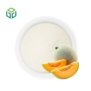 Jiuyuan Supply Pure Natural Food Grade Vitamin C Cantaloupe Muskmelon Powder Concentrated Powder in Bottle