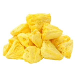 KOSHER HALAL CERTIFICATE 100% Natural Sweet FD Pineapple Freeze Dried ODM OEM Flavor Package Snack Food