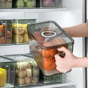 Keeping Vegetable Fruit Boxes Basket Storage Containers Time Keepers Box Refrigerator Organizer Kitchen Fridge Storage Box