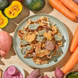 Kid Friendly Additive Free Satiety High Dietary Fiber Vitamin Rich Tempura Snacks Seaweed Flavor Kelp Crisps