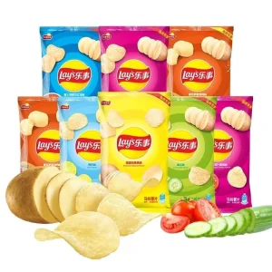 Lays Chips Snack 70g Bag Potato Chips Classic Flavor Mexican Chicken Tomato Flavor Crispy Chips