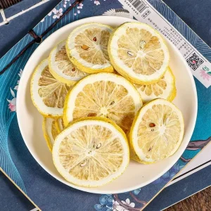 Lemon Freeze Dry Fruits High Vitamin Freeze dried Lemon Slice Fruit Freeze Dried Lemon