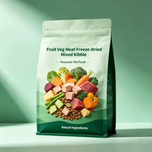 Low Irritant Freeze Dried Double Mix Pet Food 35% Protein Chicken Boost Immune System for Pets