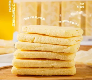 Low Priced Multi Flavored Infants Molar Sticks Healthy Rice Cakes Baked Without Additives Box Packaging