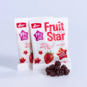 Low Sugar Multi colors 99% Fruit Flavour Sugar Coated Soft Jelly Candy China
