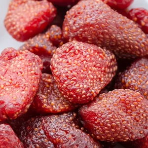 Low Sugar Preserved Strawberry Whole Candied Fruit with Natural Color for North America Market