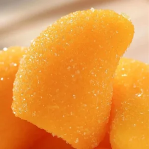 Mango Flavored Fruit Shaped Soft Jelly Candies Fruity Mango Gummy Candies Bulk Pack