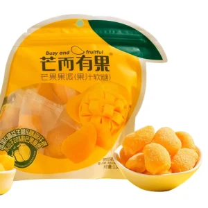Mango Preserves Preserved Fruit Snack Casual Snack Fruit Gummies Probiotic Mango Gummies