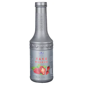 Mango Pulp Fruit Puree Blueberry Strawberry Jam Flavor Juice Syrup for Milk Tea Shop Bubble Tea Ingredients