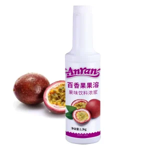 Manufacture 1.3 kg Passion Fruit Puree Concentrate Juice for Bubble Tea Fruit Tea Dessert Ice Cream