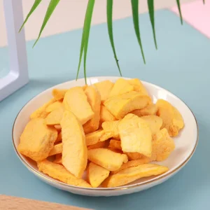 Manufacturer Bulk Organic Freeze Dried Yellow Peach Fruit Sweet Taste Instant Snacks Vacuum Pack Packaging Dried Fruit