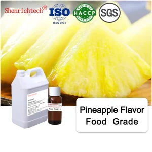Manufacturer Concentrate Pineapple Fruit Flavors Spice Food Grade Candy Milk Juice Soft Drinks Beverages Flavour