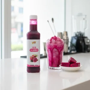 Manufacturer Dragon Fruit Juice Drinks Base OEM ODM Good Taste Beverages Flavored Puree