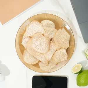 Manufacturer Fried Taro Chips in Bag Packaging Baby Potato Taro Chips 35 g Lime Flavor