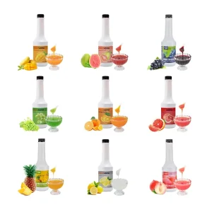 Manufacturer Mango Jam Concentrated Juice Fruit Syrup for Drinks Fruit Tea Smoothie Boba Bubble Tea Ingredients Supplier