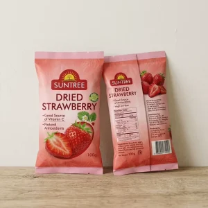 Manufacturer PET AL PE Freeze Dried Fruit Pack Center Seal Bag Factory Moisture Proof Retail OEM Custom Display Center Seal Bag