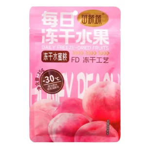 Manufacturer’s Freeze dried Sweet Peaches FD Sliced Peaches Freeze dried Fruit Natural Snacks Bulk Packaging