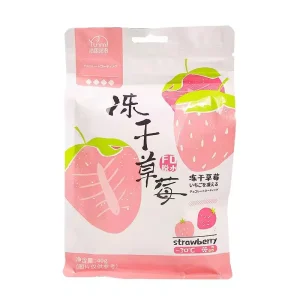Marshmallow Candy Snack in Pink Cheesy Flavor Bag