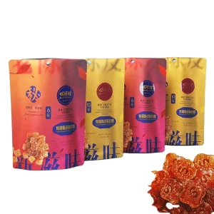 Matte Drying and Sealing Stand up Food Packaging Plastic Bag for Candy Nuts Dried Fruit Packaging Pouch