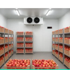 Medium-Scale Walk In Freezer Vegetable Fresh-Keeper Chiller Room Fruit Juices Food Storage Warehouses Cold Room Storage