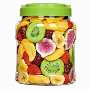 Mixed Freeze Dried Fruit & Vegetable Chips Sample Healthy Assorted Snack Crispy