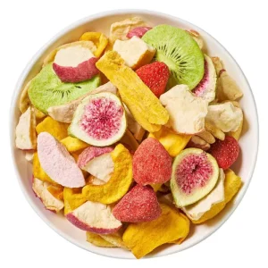 Mixed Fruit Crisp Slices Sweet Dried Mango Cooling Freeze Dried Foods Regular Version Freeze Dried Snacks