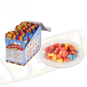 Mixed Fruit Flavour Variety of Puzzle Shapes Yammy Vitamin C Vegan Gummy Sweet Soft Candy