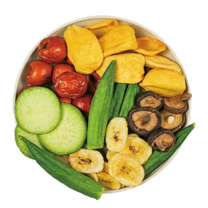 Mixed Fruit and Vegetable Chips 12 Kinds of Vegetable & Fruit Crisp Food Snack Healthy Vacuum Fried Dried Vegetable